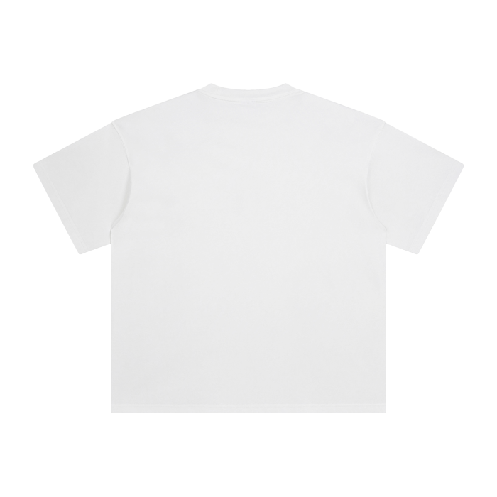 Script Tee - White